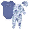 Petit Lem-Bebe Enscx Dormeuse Tricot Turquoise