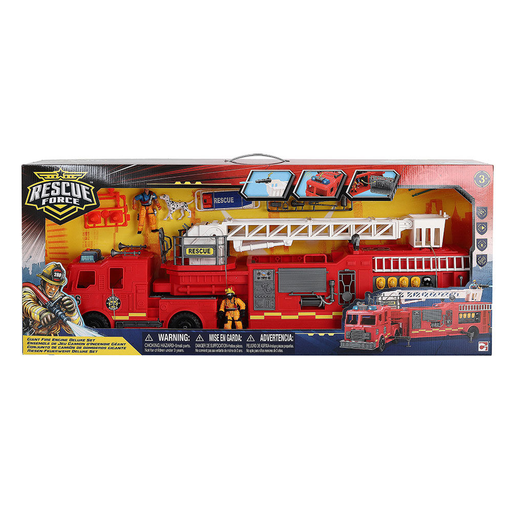 Giant fire clearance truck toy