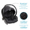 Gia XP 3-Wheel Travel System - Midnight Black