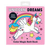 Unicorn Dreams Color Magic Bath Book - English Edition