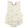 Gerber Childrenswear - Romper with Ruffle Bouquets - 3-6M