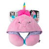 Benbat - Hooded Travel Head and Neck Support - Unicorn / Pink / 3+ Years Old