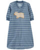 Carter's Two Way Zip Fleece Wearable Blanket Blue 0-3M