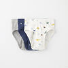 4-5 ans caleçons en coton biologique - bleu foncé