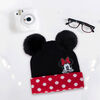 Disney Minnie Mouse 3D Cold Weather Hat Black, Red