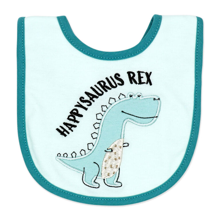 Baby Mode  5 Piece Accessory set : Teal Dinosaur