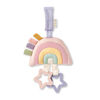 Ritzy Jingle Travel Toy Pastel Rainbow