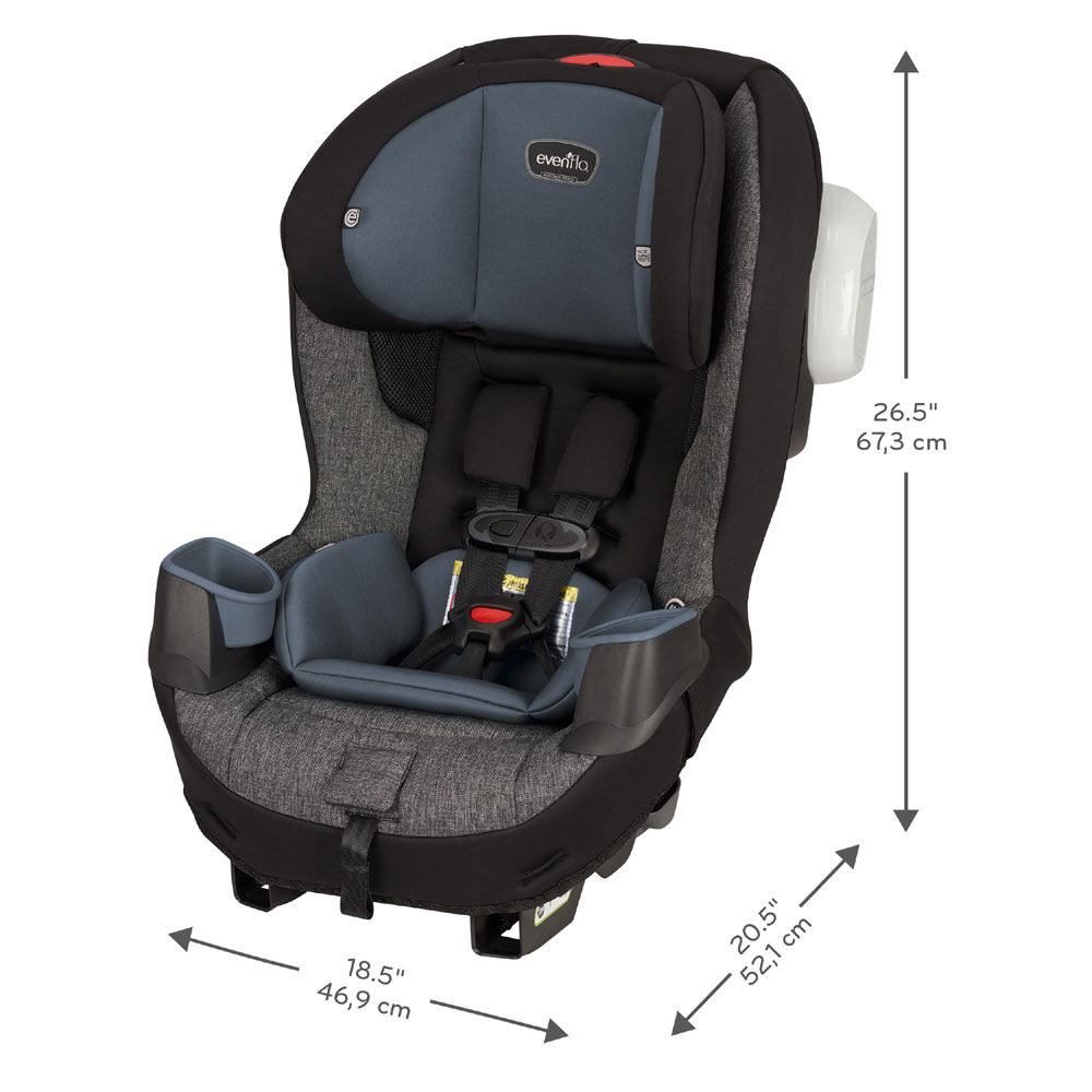 Evenflo advanced stratos with sensorsafe top