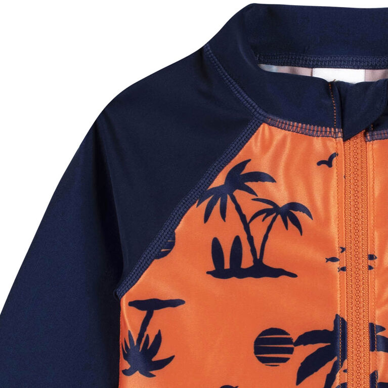 Gerber - Rashguard Vacation Vibes pour b&eacute;b&eacute;s et tout-petits - 12 mois