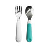OXO TOT Fourchette & Cuillere - Aqua