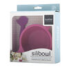 SiliBowl Silicone Bowl & Spoon Set - Fuchsia and Violet
