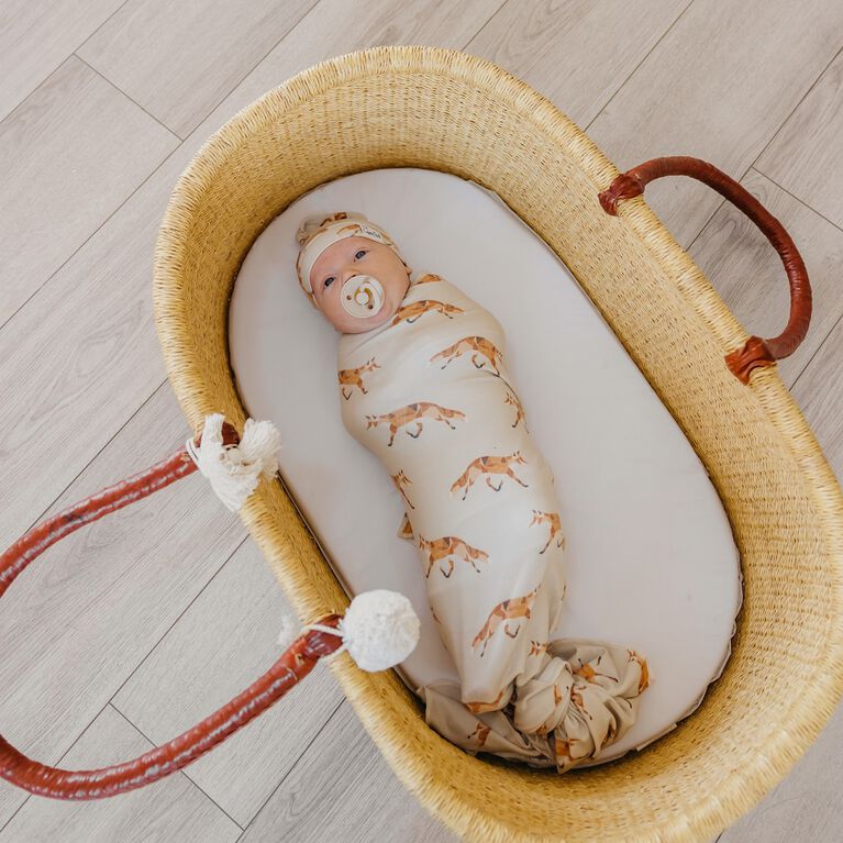 Copper Pearl - Swift Top Knot Hat 0-4 Months