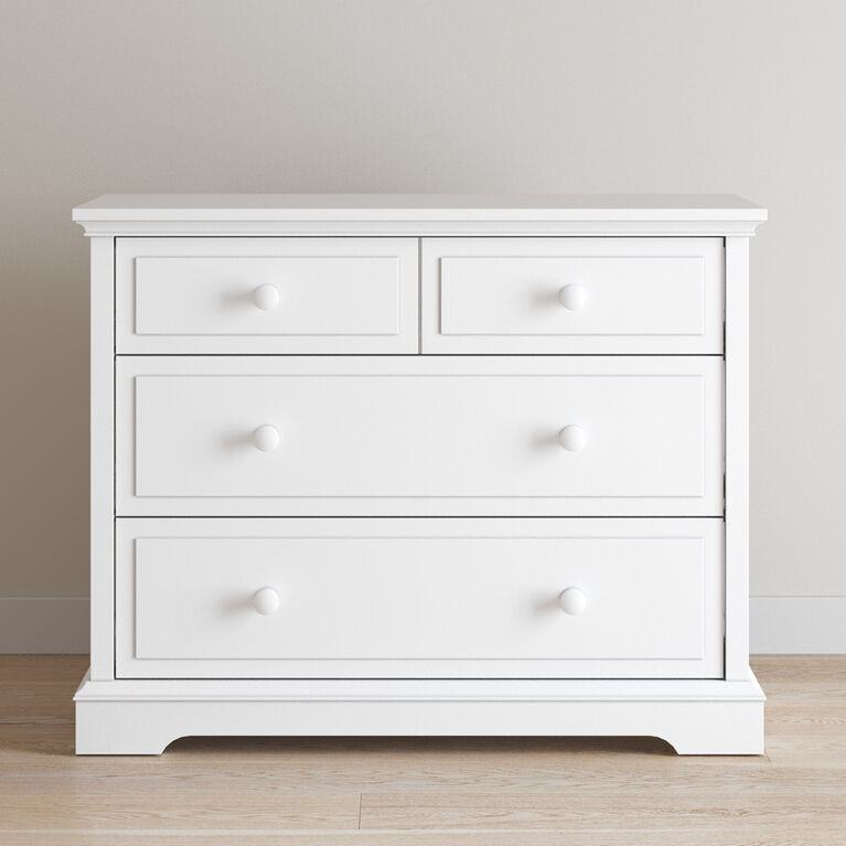 Child Craft Camden Ready To Assemble Dresser Matte White