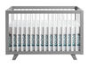 Visby 3-In-1 Gray/White Crib