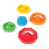 Stack & Teethe Multi-Textured Easy-to-Grasp 5-Piece Teether Toy Set