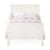 Woodland Toddler Bed with Rails, Brushed Cotton