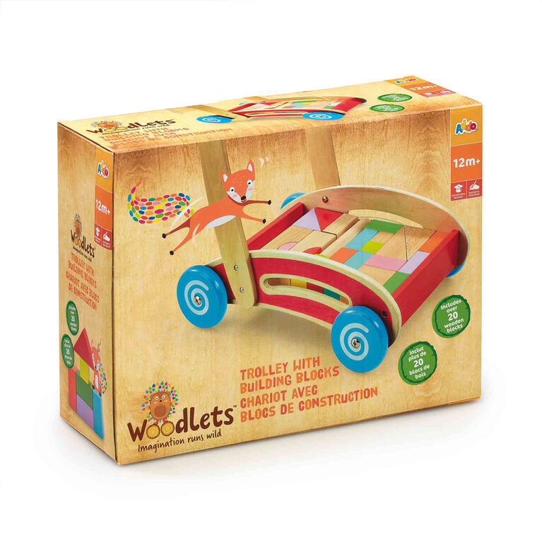 Woodlets Wagon With Blocks - R Exclusive
