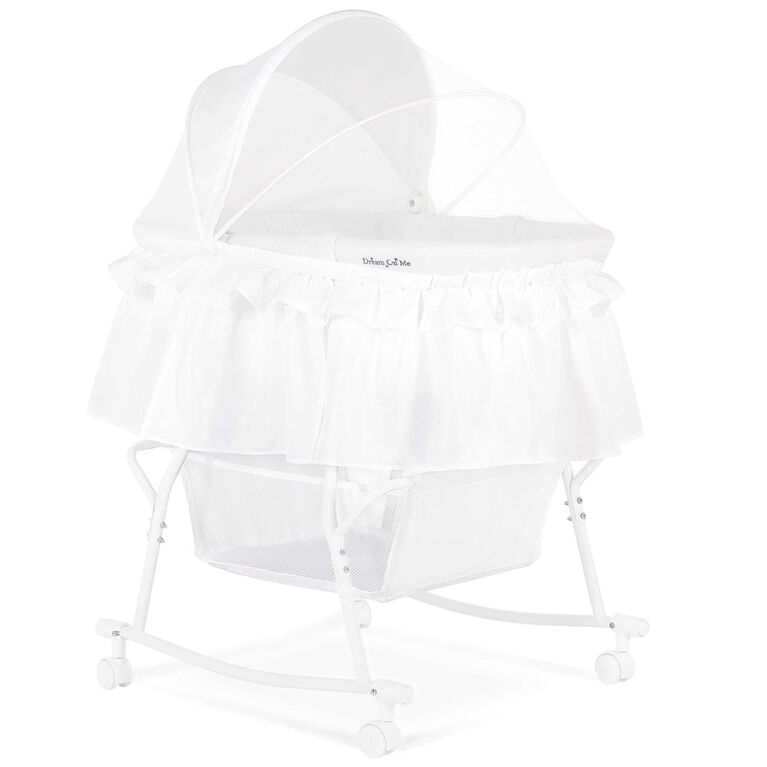 Bassinet Et Berceau Portable 2En1 Lacy-Blanc