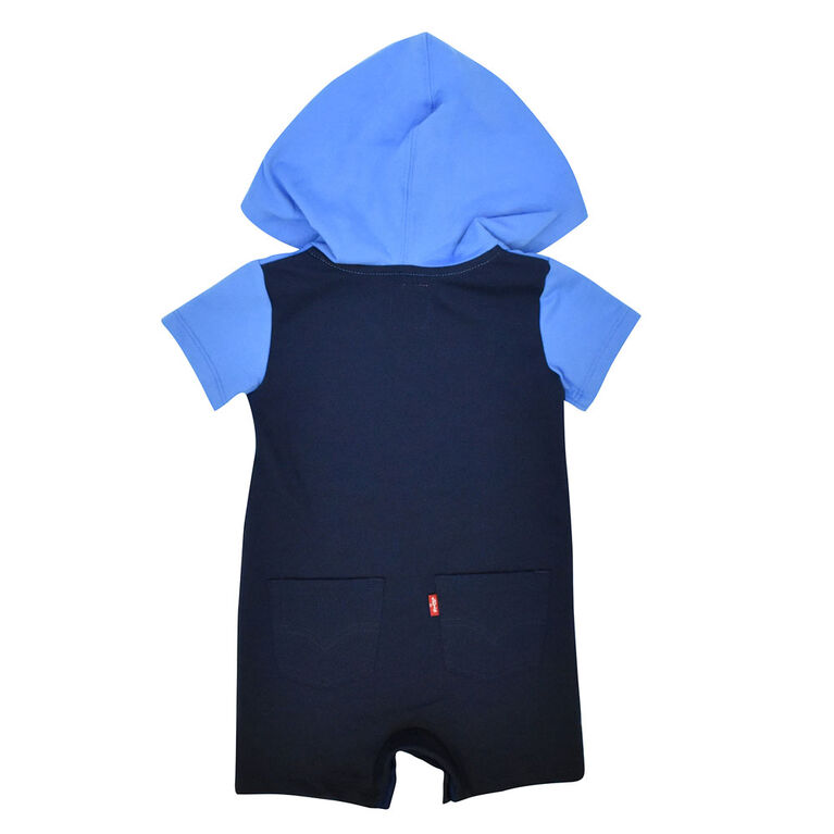 Levis Romper - Blue, 18 Months