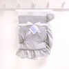 Koala Baby - Grey Pintuck Quilt With Ruffle 30X40