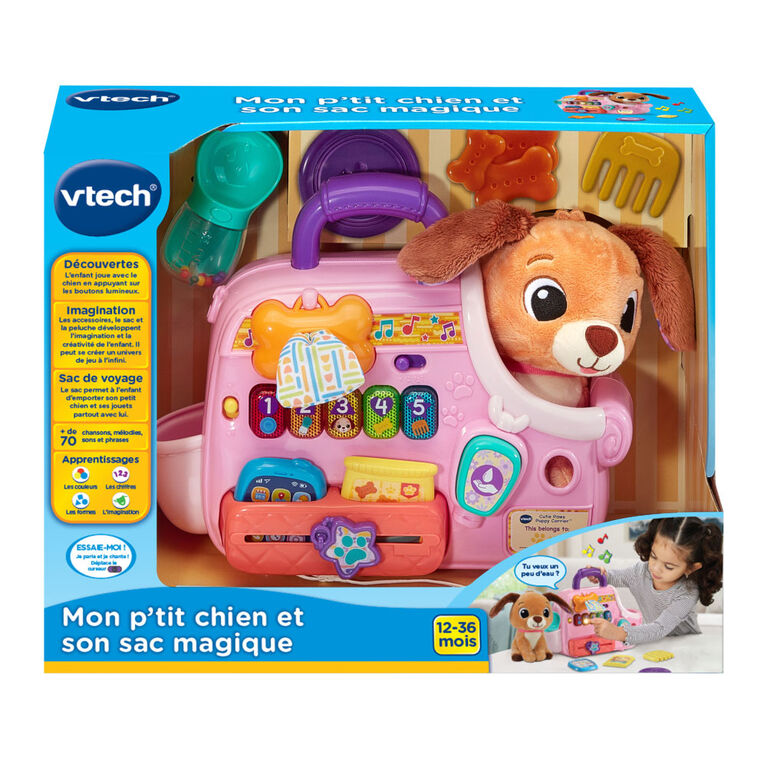 VTech Cutie Paws Puppy Carrier - French Edition