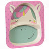 Assiette en bambou Licorne de Safety 1st.