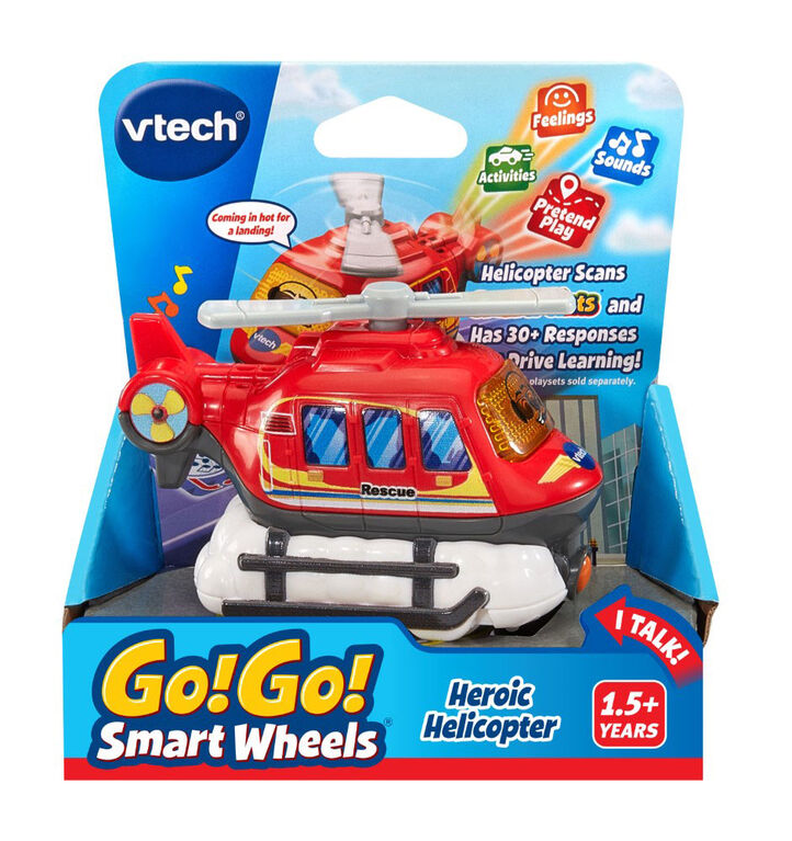 VTech Tut Tut Bolides Malo, h&eacute;lico turbo - &Eacute;dition anglaise