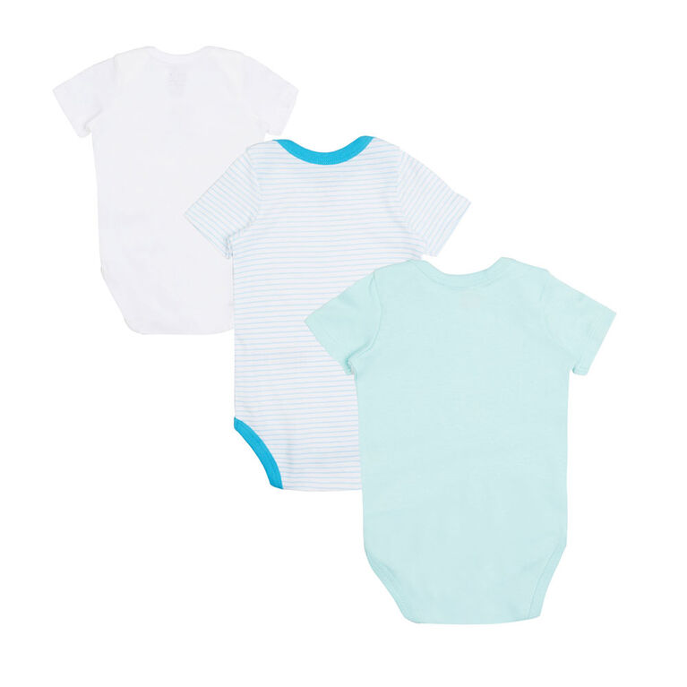 earth by art & eden Isla 3-Pack Bodysuit- 6 months