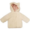 Baby Girl Marie Faux Fur Jacket with Hood 3 Months