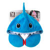 Benbat - Hoodie Soft Headrest - Shark / Blue / 3-12 Years Old