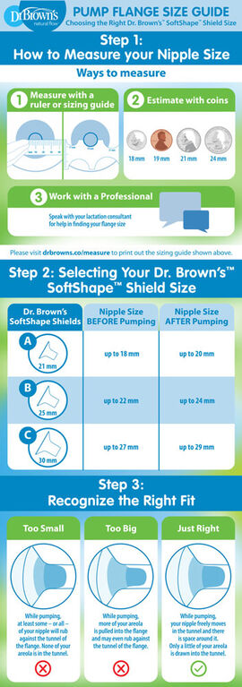 Dr. Brown's SoftShape Silicone Shield Size A 2 Pack