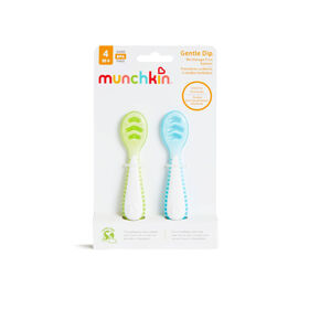 Munchkin Gentle Dip Multistage First Spoons 2 Pack
