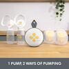 Medela Swing Maxi Pump Your Way Deluxe Bundle with Wearable In-Bra Collection Cups and PersonalFit Flex Breast Shields