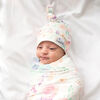 Copper Pearl chapeau réglable top knot pour bébé 5 à 18 mois Bloom