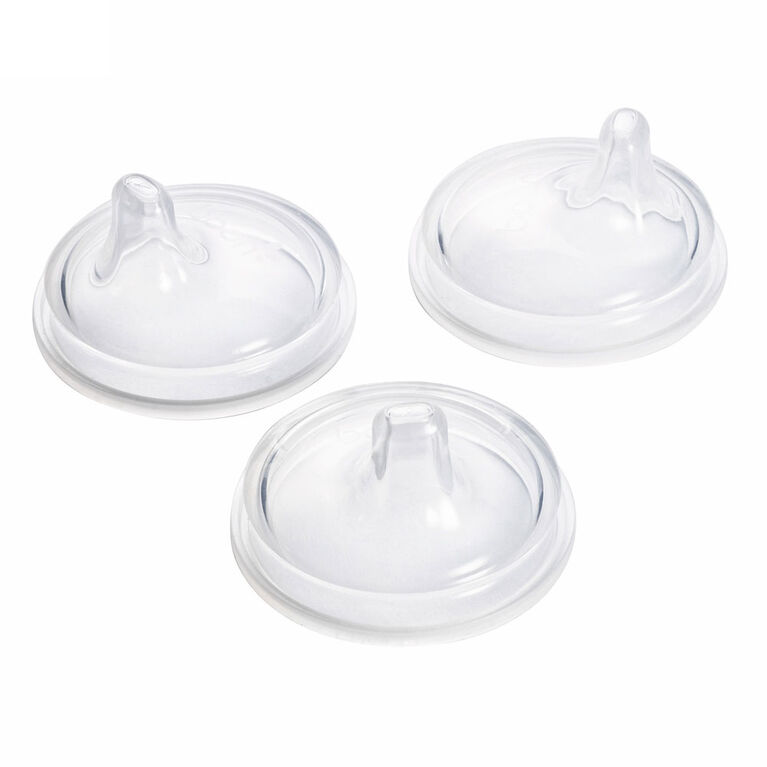 Bec en silicone de Boon NURSH 3 pk