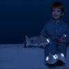 Ensemble NightBuddies and BabyBuddies Requin Beige de 15" and 5" en Peluche Yeux Lumineux