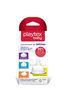 Playtex - Nipple Variety-Pack Slow Flow, 4-Pack