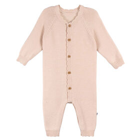 Just Born - 2 Piece Sweater Knit Set - Pink
