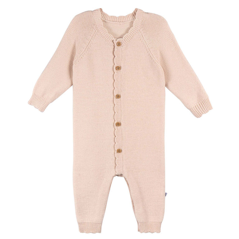 Just Born - Ensemble Pull En Tricot 2 Pièces - Rose