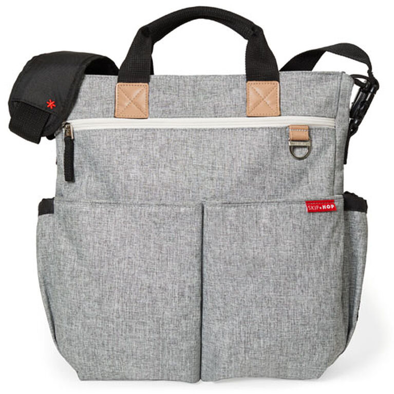 Skip Hop Duo Signature Diaper Bag - Grey Melange