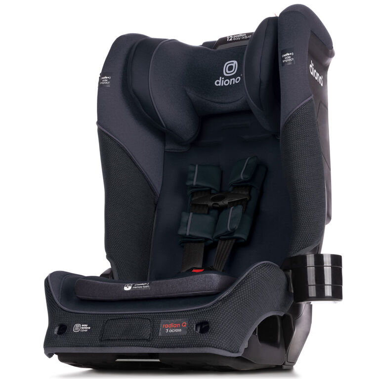 Radian 3Qx Latch All-In-One Convertible Car Seat - Black