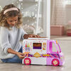 Disney Princess Comfy Squad Sweet Treats Truck, Playset with 16 Accessories, Pretend Ice Cream Shop