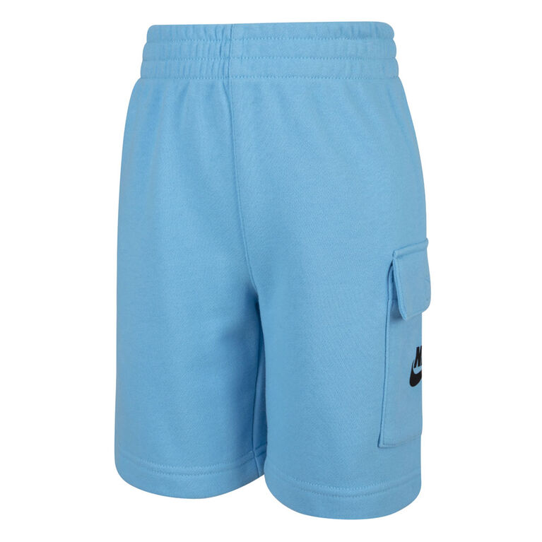 Nike Sportswear French Terry Cargo Shorts Set - Baltic Blue