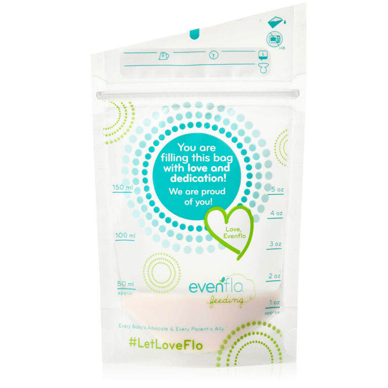 Evenflo Advanced Breast Milk Storage Bags, 50 count