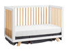 Oxford Baby Visby 3 in 1 Convertible Crib White/Natural - R Exclusive