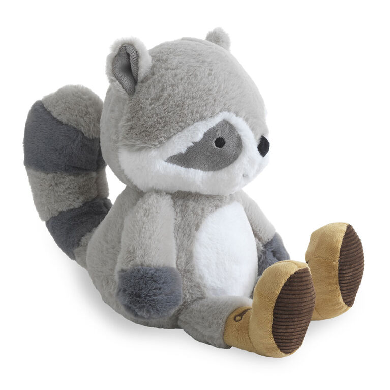 Lambs & Ivy - Little Campers Plush Raccoon - Pumpkin - Gray