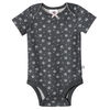 Just Born Baby Girls' 4-Pack Organic Short Sleeve Onesies Bodysuits - Lil' Lamb 12 months