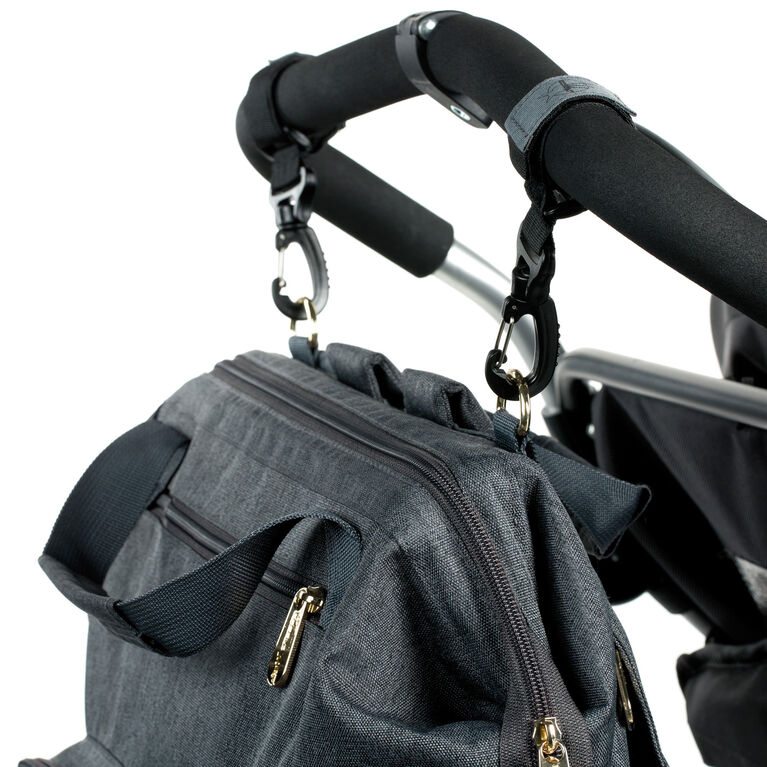 Lassig Glam Goldie Backpack Diaper Bag Antracite Babies R Us Canada