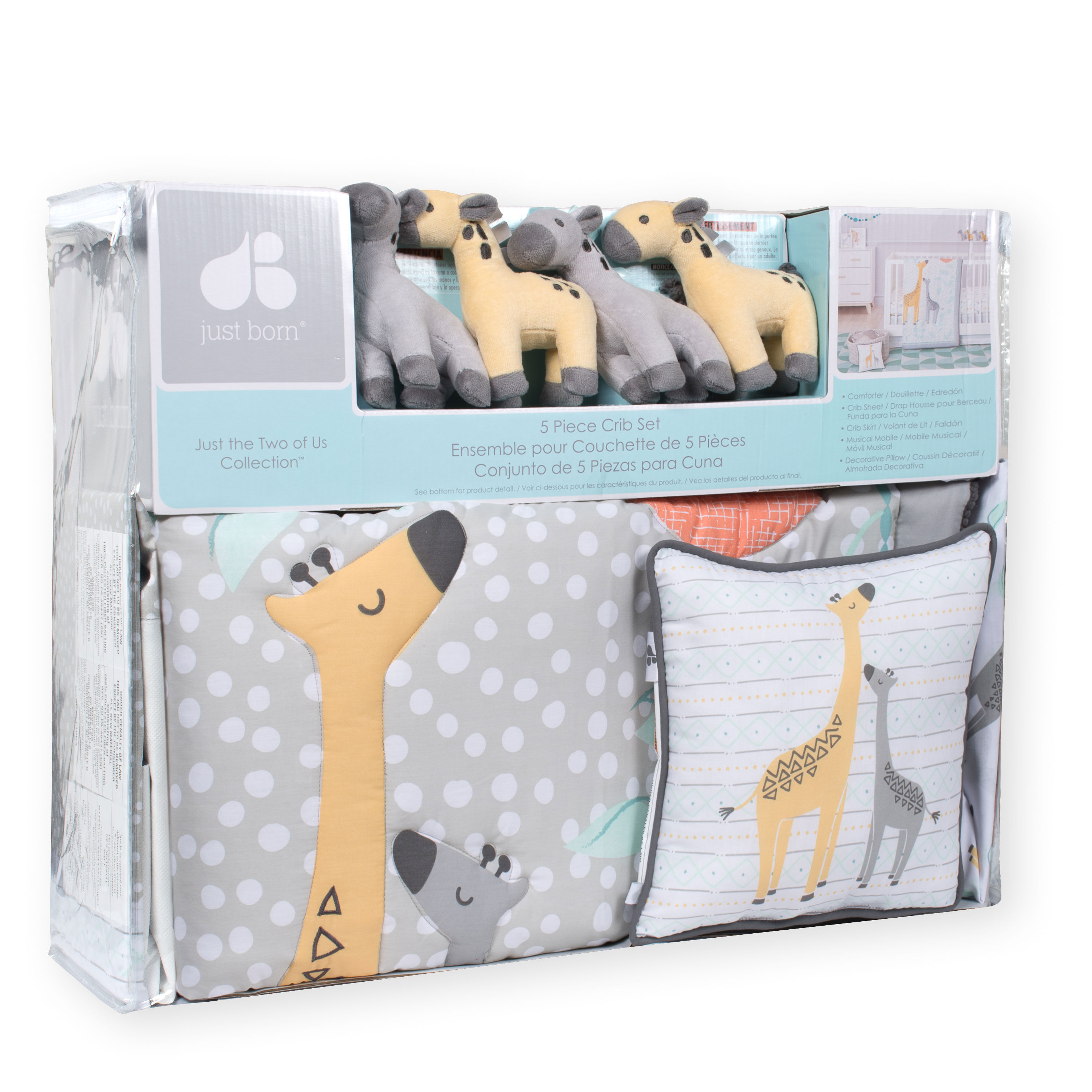 Just Born Just the Two of Us Collectiona 5 Piece Crib Set Babies R Us Canada