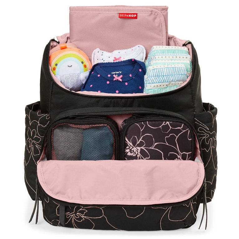Skip Hop Forma Diaper Backpack Floral Quilt Babies R Us Canada